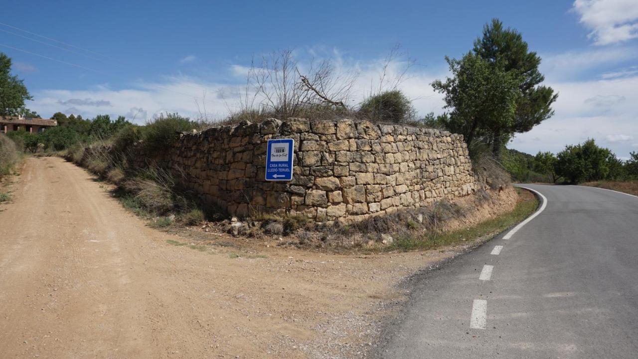 Mas De La Font Villa Lledo Bagian luar foto